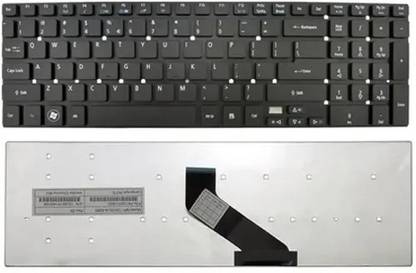 SOLUTIONS-365 ACER 5755 WITHOUT BACKLIT BLACK US Internal Laptop-size Laptop Keyboard Compatible with Desktop, Laptop, Mac