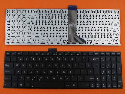 TechSonic Keyboard For Asus X555, X555L, X555LA, F555, F555L, K555, K555L, R556 Internal Laptop-size Laptop Keyboard Compatible with Desktop, Laptop, Mac