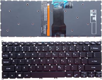 SOLUTIONS-365 ACER SF314-54 WITH BACKLIT WITH ON OFF Internal Laptop-size Laptop Keyboard Compatible with Desktop, Laptop, Mac