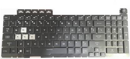 SOLUTIONS-365 COMPATIBLE FOR Asus TUF Gaming F15 FX506HE FX506IH FX506QM WITH BACKLIT Internal Laptop-size Laptop Keyboard Compatible with Desktop, Laptop, Mac