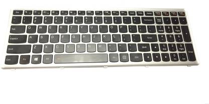 ROTECH SOLUTIONS IdeaPad G500S G505S S500 with backlit silver frame Internal Laptop-size Laptop Keyboard Compatible with Desktop, Laptop, Mac