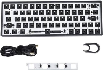SKYLOONG GK64 Barebone Kit Wired USB Laptop-size Laptop Keyboard Compatible with Desktop, Laptop, Mac