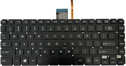 SOLUTIONS-365 COMPATIBLE LAPTOP KEYBOARD FOR TOSHIBA E45-W WITH BACKLIT BLACK US Internal Laptop-size Laptop Keyboard Compatible with Desktop, Laptop, Mac