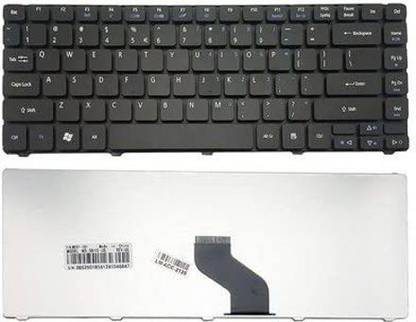 TechSonic Keyboard For Acer Aspire 4736 4740G 4738 4738G 4738Z 4738ZG 4745 4745G 4745Z Internal Laptop-size Laptop Keyboard