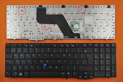 TechSonic Keyboard For HP EliteBook 8540P, 8540W Internal Laptop-size Laptop Keyboard