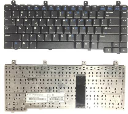 SOLUTIONS-365 COMPATIBLE HP DV-5000 WITHOUT BACKLIT BLACK US Internal Standard Laptop Keyboard Compatible with Desktop, Laptop, Mac