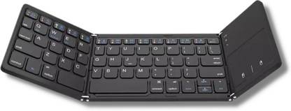 OpenUp Foldable Keyboard with Touchpad Wireless, Bluetooth Handheld Multi-device Keyboard
