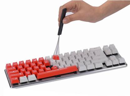 Lyla Keycap Puller Removal Tool Expert Key Pulling for Removing Fixing black Wired USB Standard Multi-device Keyboard Compatible with Desktop, Laptop, Mac