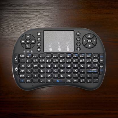 FRONY I37_Hard key Mini Home Theater Keyboard: Touchpad Included Smart Connector Handheld Multi-device Keyboard Compatible with Desktop, Laptop, Mac