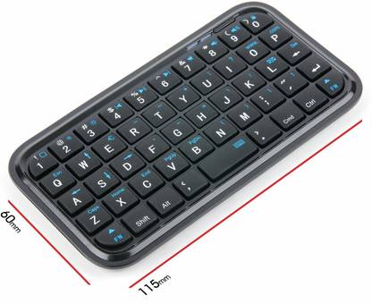 VibeX Mini Keyboard I8 2.4GHz Wireless Keyboard with Touch Pad for PC Android-XI8 Bluetooth Handheld Multi-device Keyboard