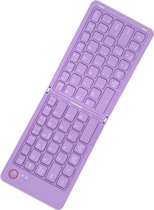 ELECTRO WOLF PFK1 Wireless Standard Multi-device Keyboard Compatible with Laptop