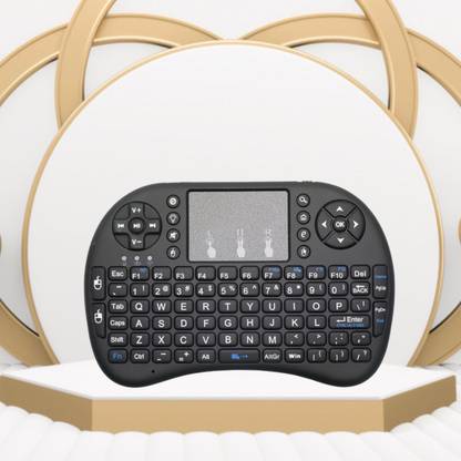 FRONY Bluetooth Wireless Keyboard, Pocket Size USB Rechargeable Bluetooth KeyboardB190 Wireless Thumb-size Multi-device Keyboard Compatible with Desktop, Laptop, Mac