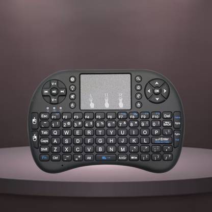 FRONY Bluetooth Wireless Keyboard with Slim & Portable Easy-Switch, TV & Laptop F272 Wireless Thumb-size Multi-device Keyboard