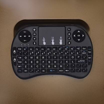 YAROH B30_Hard key Mini Home Theater Keyboard: Touchpad Included Smart Connector Handheld Multi-device Keyboard Compatible with Desktop, Laptop, Mac