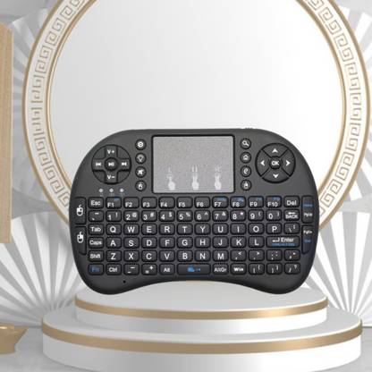 FRONY Bluetooth Wireless Keyboard, Pocket Size USB Rechargeable Bluetooth KeyboardD468 Wireless Thumb-size Multi-device Keyboard Compatible with Desktop, Laptop, Mac