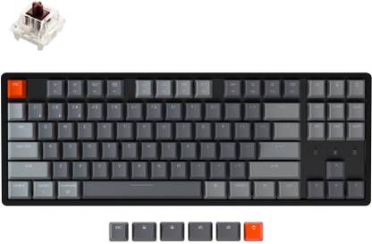 Keychron K8 Wireless Mechanical Keyboard Wired USB, Wireless, Bluetooth Tenkeyless Multi-device Keyboard