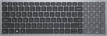 DELL KB740/Compact, Multidevice connectivity with Numeric Keypad Bluetooth Standard Multi-device Keyboard Compatible with Desktop, Laptop, Mac Silent with Scissor Keys and Programmable buttons