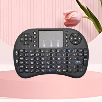 FRONY Bluetooth Wireless Keyboard with Slim & Portable Easy-Switch, TV & Laptop F383 Wireless Thumb-size Multi-device Keyboard Compatible with Desktop, Laptop, Mac