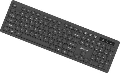 EARTHONIC K105-WLK Wireless Standard Multi-device Keyboard Compatible with Desktop