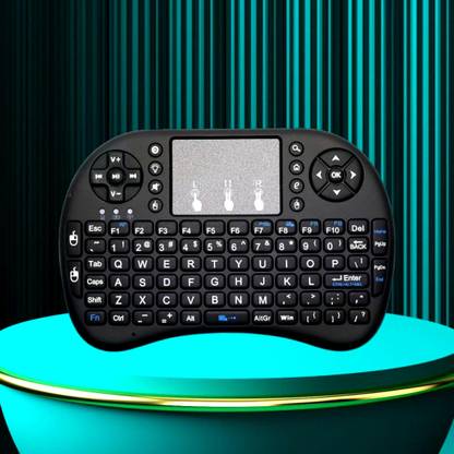 FRONY Bluetooth Wireless Keyboard with Slim & Portable Easy-Switch, TV & Laptop F181 Wireless Thumb-size Multi-device Keyboard Compatible with Desktop, Laptop, Mac