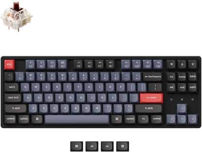 Keychron K8 Pro QMK/VIA Wireless Mechanical Keyboard Bluetooth, Wired USB Tenkeyless Multi-device Keyboard