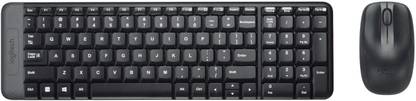 Logitech MK220/?920-003157 Wireless Laptop-size Multi-device Keyboard Compatible with Desktop, Laptop, Mac