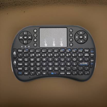 YAROH K96_Hard key Mini Home Theater Keyboard: Touchpad Included Smart Connector Handheld Multi-device Keyboard Compatible with Desktop, Laptop, Mac