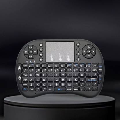 FRONY Bluetooth Wireless Keyboard with Slim & Portable Easy-Switch & TV & Laptop Z462 Wireless Thumb-size Multi-device Keyboard