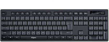 FINGERS ButterClicks Wired USB Standard Multi-device Keyboard Compatible with Desktop, Laptop, Mac multimedia_keys