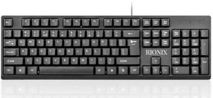 rionix Ritro Gaming Key Wired USB Standard Multi-device Keyboard Compatible with Desktop, Laptop, Tablet