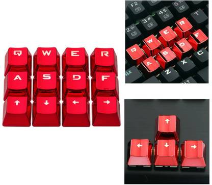 Lyla PBT Keycap Switch Key Caps for Cherry MX Mechanical Keyboard Wine Red Wired USB Standard Multi-device Keyboard Compatible with Desktop, Laptop, Mac