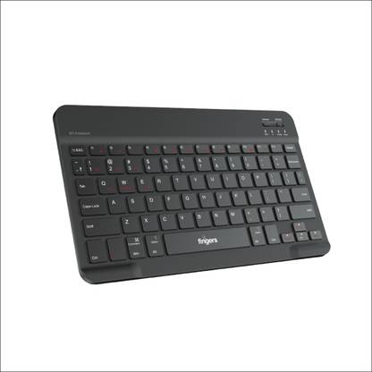FINGERS BT-Freedom Bluetooth Laptop-size Multi-device Keyboard Compatible with Desktop, Laptop, Mac
