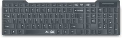 PRODOT QWERTY Keyboard with Low Profile Keys for Windows, Mac, PC, Laptop (KB-Alive) Wired USB Standard Multi-device Keyboard Compatible with Desktop, Laptop, Mac stand support,KB-Alive