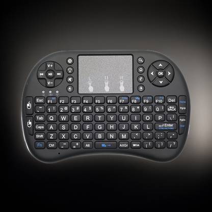 YAROH R67_Hard key Mini Home Theater Keyboard: Touchpad Included Smart Connector Handheld Multi-device Keyboard Compatible with Desktop, Laptop, Mac