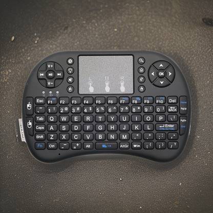 YAROH L23_Hard key Mini Home Theater Keyboard: Touchpad Included Smart Connector Handheld Multi-device Keyboard Compatible with Desktop, Laptop, Mac Easy to Use,Plug and Play,Quick, Comfy Durable body