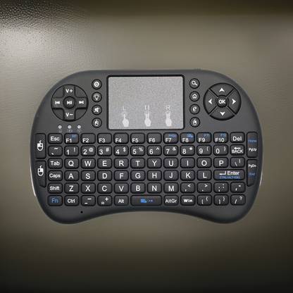 FRONY Z17_Hard key Mini Home Theater Keyboard: Touchpad Included Smart Connector Handheld Multi-device Keyboard Compatible with Desktop, Laptop, Mac