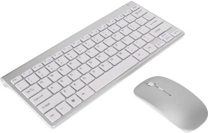 SOCHEP Wireless Keyboard and Mouse Combo, Slim Wireless Computer Keyboard, Ergonomic Wireless Standard Multi-device Keyboard Compatible with Desktop, Laptop, Mac