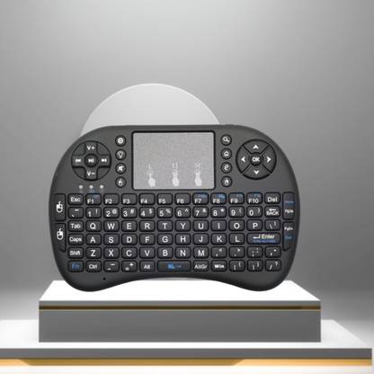 FRONY Bluetooth Wireless Keyboard, Pocket Size USB Rechargeable Bluetooth KeyboardB418 Wireless Thumb-size Multi-device Keyboard Compatible with Desktop, Laptop, Mac