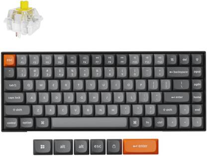 Keychron K2 Max QMK Wireless Mechanical Keyboard / Fully Assembled / RGB Backlight Bluetooth Standard Multi-device Keyboard