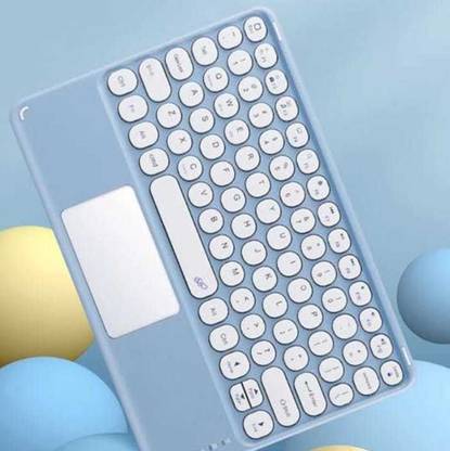 TECHGEAR Bluetooth Touchpad keyboard Bluetooth Laptop-size Multi-device Keyboard Compatible with Desktop, Laptop, Mac