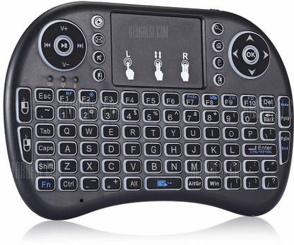 KRITI FASHION Mini Wireless Bluetooth Keyboard With Multiple Function Bluetooth, Wireless Handheld Multi-device Keyboard