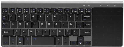 Lyla 2.4G Wireless Keyboard with Touchpad Mouse Numpad All-In-One for MacBook Wired USB Standard Multi-device Keyboard Compatible with Desktop, Laptop, Mac