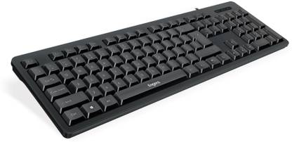 FINGERS FabClicks Wired USB Standard Multi-device Keyboard Compatible with Desktop, Laptop, Mac FabClicks