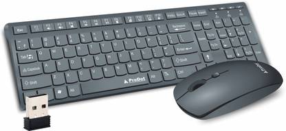 PRODOT Sparsh Compatible with Window, Mac, Pc & Laptop Mouse & Wireless Standard Multi-device Keyboard Compatible with Desktop, Laptop, Mac stand support,SPARSH-PALM