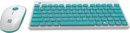 Portronics POR-373 Key2 Wireless Laptop-size Multi-device Keyboard Compatible with Desktop, Laptop, Mac