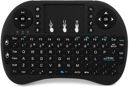 ROCKTECH Wireless Mini Keyboard with Touchpad and LED Backlight Wireless Standard Multi-device Keyboard Compatible with Desktop, Laptop, Mac Easy to Use,Plug and Play,Quick, Comfy Durable body