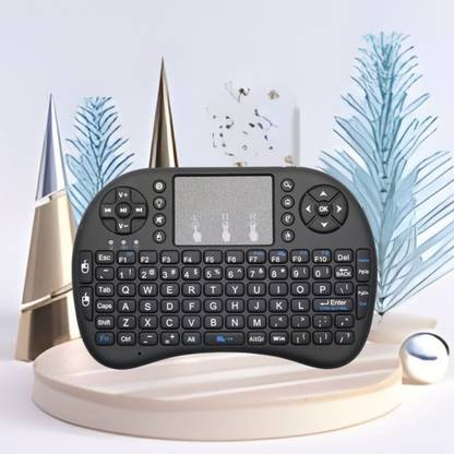 FRONY Bluetooth Wireless Keyboard, Pocket Size USB Rechargeable Bluetooth KeyboardS111 Wireless Thumb-size Multi-device Keyboard Compatible with Desktop, Laptop, Mac
