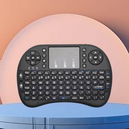 GUGGU Bluetooth Wireless Keyboard with Slim & Portable Easy-Switch, TV & Laptop F225 Wireless Thumb-size Multi-device Keyboard