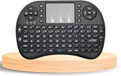 FRONY Bluetooth Wireless Keyboard with Slim & Portable Easy-Switch, TV & Laptop F472 Wireless Thumb-size Multi-device Keyboard