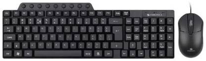 ADF JUDWAA 555 COMBO Wired USB Standard Multi-device Keyboard Compatible with Desktop, Laptop, Mac